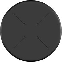 Plateau de table rond Feros; 70x70x1.2 cm (LxlxH); gris foncé; rond(e)