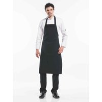 Tablier à bavette Black l100 - l100 cm Chaud Devant; 100x100 cm (Lxl); noir