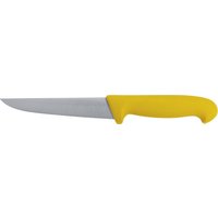 Coltello da cucina Schneider; lunghezza lama 18 cm; giallo