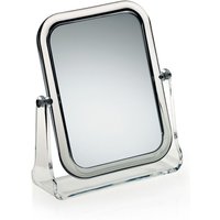 Specchio da tavolo Fiona in acrilico argento lucido kela; 18x5.5x21 cm (LxLxH); argento