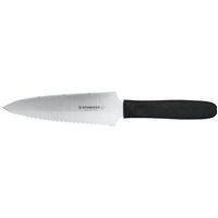 Schneider Coltello per dolci lama fine seghettata; lunghezza lama 16 cm, 30 cm (L); nero