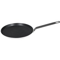 Crêpière avec revêtement antiadhésif, compatible induction Stalgast; 25.5x1.7 cm (ØxH); argenté