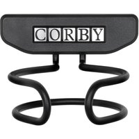 Anneau support mural pour sèche-cheveux Bromley CORBY; 10x6.5x90 cm (lxHxP); noir