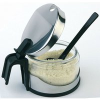 Saupoudreuse à parmesan ECONOMIC APS; 23 cl, 10.5x7.5 cm (ØxH); noir