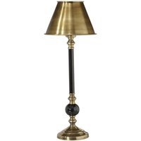Lampe de table Abbey PR Home; 49x18x49 cm (LxlxH); doré