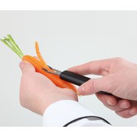 Lusini 35% Rabatt auf das orangefarbene 15 cm APS Ziseliermesser in Schwarz