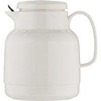 Carafe Isolante/Filtre à thé 1,0 l noir helios; 1 l, 19.7 cm (H); blanc