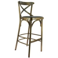 Chaise de bar Chinon Ligne CHR; 52x48x112.99 cm (lxPxH); brun