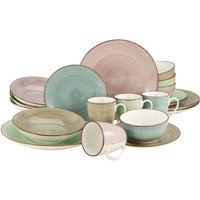 Samba - Servizio combinato da 20 pezzi CreaTable; multicolore