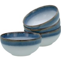 Set Buddha Bowls 4 pièces Cascade CreaTable; 0.9 l, 17.5x8.5 cm (ØxH); bleu; rond(e); 4 pièce(s) / Lot