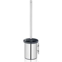 Porte-brosse Alor, inox 18/10 kela; 11.5x45 cm (ØxH); gris foncé