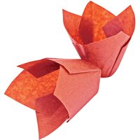 1000x Schneider Stampo per muffin Tulipano rosso; 5x5x5x5.5 cm (LxLxØxH); rosso; 1000 pz. / Pacco