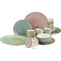 CreaTable Samba - Servizio combinato da 16 pezzi; multicolore