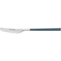 Coltello da burro SUSHI PRO Satin manico ABS Nero Pintinox; 22 cm (L); blu; 12 pz. / Pacco