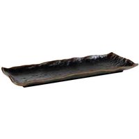 APS Vassoio; 39x16x3 cm (LxLxH); nero; rettangolare