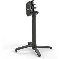 X Cross piètement pour table de bistrot Noir Feros; 40x40x74 cm (LxlxH); argenté; forme étoile