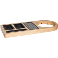 CORBY Vassoio di cortesia hotel Buckingham standard in legno scuro; 46x3.6x20 cm (LxHxP); naturale