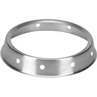 Pied pour cul de poule avec poignées Schneider; 16x4 cm (ØxH); inox; rond(e)