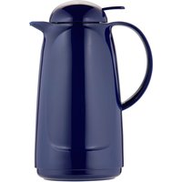 helios Carafe Isolante Relax Push 1,0 l noir; 1 l, 27 cm (H); bleu
