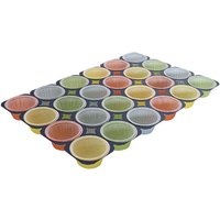Assortiment de moules à muffins Schneider; 50.4x33.8 cm (Lxl); multicolore; 100 pièce(s) / Lot
