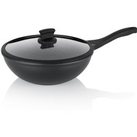 kela Wok Stella Nova en fonte d'aluminium; 5 l, 10 cm (H); noir; rond(e)