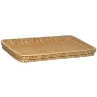 APS Cestino; 60x40x5 cm (LxLxH); naturale; rettangolare