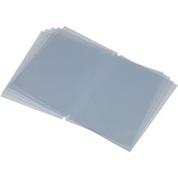 Taschine trasparenti in conf. da 10 A4 Securit; argento