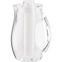 APS Caraffa per succhi di frutta, 2,4 litri; 2800 ml, 19x13x27 cm (LxLxH); trasparente; rettangolare