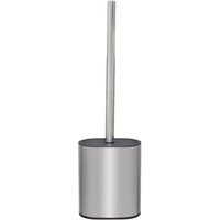 Scopino per WC in silicone Sana CORBY; 7x11.5x39 cm (LxLxH); grigio