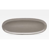 4x van Well Platte Urban; 34x12.5x2.1 cm (LxLxH); marrone; ovale; 4 pz. / Pacco