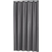 Rideau de douche Madeira 180x200 cm en polyester Sealskin; 180x200 cm (LxH); gris