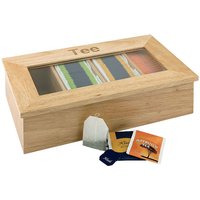APS Boîte à thé; 33.5x20x9 cm (LxlxH); naturel