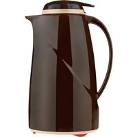 helios Carafe Isolante Wave Push 1,0 l noir; 1 l, 25.1 cm (H); brun
