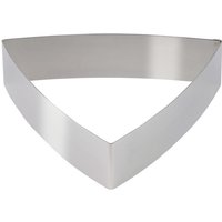 Schneider Anello per dolci triangolare a volta; 20x5 cm (LxH); acciaio inox