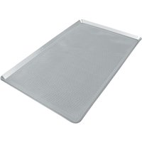 Plaque de cuisson perforée en aluminium Schneider; 60x40x1 cm (LxlxH); argenté; rectangulaire