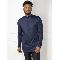 Veste de cuisine homme Julien couleur Le Nouveau Chef; Taille S; bleu foncé