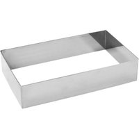 Coppapasta in acciaio rettangolare Schneider; 14x24x5 cm (LxLxH); acciaio inox