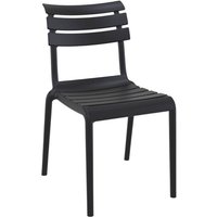 Chaise Sorgues Ligne CHR; 59x50x84 cm (lxPxH); noir