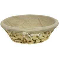 Panier rond Prolinea; 25x9 cm (lxH); beige; 20 pièce(s) / Lot