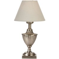 Lampada da tavolo Pollino PR Home; 33x16x33 cm (LxLxH); argento
