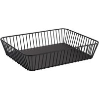 Cestino GN 1/2 URBAN 32,5 x 26,5 cm, H: 7,5 cm APS; GN 1/2, 32.5x26.5x7.5 cm (LxLxH); nero; rettangolare