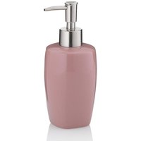 Distributeur de savon Lindano en céramique kela; 18 cm (H); rose; rond(e)