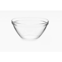 Coupelle et saladier Pompei Bormioli Rocco; 1.06 l, 17x17x17x8.5 cm (LxlxØxH); transparent; rond(e); 24 pièce(s) / Lot