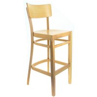 Chaise de bar Bastia Ligne CHR; 50.5x47x108 cm (lxPxH); beige