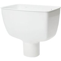 68mm Hopper Square / Round White