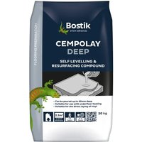 Bostik Cempolay Deep Floor Levelling Compound Grey 20kg