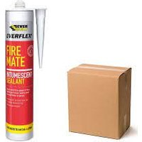 Everbuild Fire Mate Intumescent Acrylic Sealant White 295ml - Box of 25