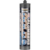 Everbuild Plumbers Gold Sealant & Adhesive Clear 290ml