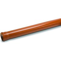 110mm Underground Drainage Pipe Single Socket 3m