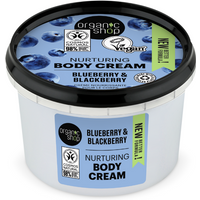Organic Shop Nurturing Body Cream Blueberry and Blackberry, 250 ml